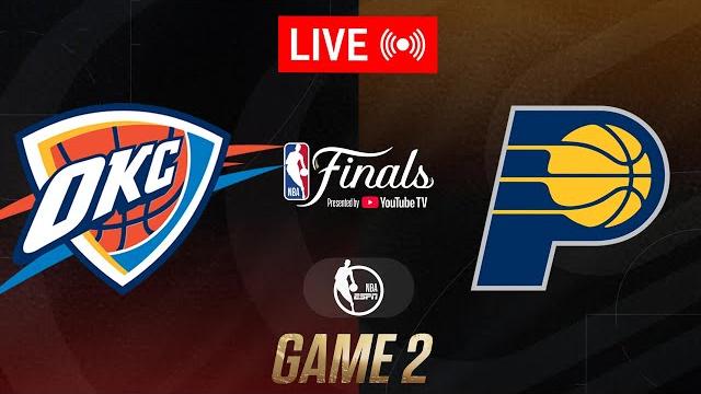 Nba live! indiana pacers vs oklahoma city thunder game 2 live | june 9, 2025 | 2025 nba finals 2k25 Nba live! indiana pacers vs oklahoma city thunder game 2 live | june 9, 2025 | 2025 nba finals 2k25