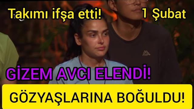 Gizem avcı elendi! gözyaşlarına boğuldu! survivor'da kim elendi? |2 şubat 2023| takımı i̇fşa etti Gizem avcı elendi! gözyaşlarına boğuldu! survivor'da kim elendi? |2 şubat 2023| takımı i̇fşa etti