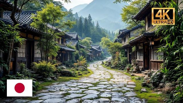 4k japan walk | most beautiful hidden trail in japan through misty forests & ancient villages 4k japan walk | most beautiful hidden trail in japan through misty forests & ancient villages