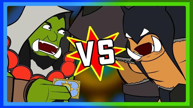 Thrall v rexxar: a hearthstone cartoon Thrall v rexxar: a hearthstone cartoon