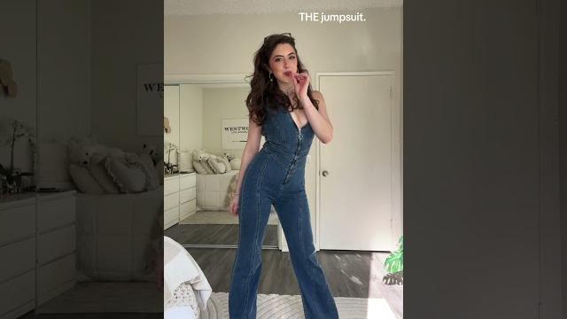 I finally bought the jumpsuit. I finally bought the jumpsuit.