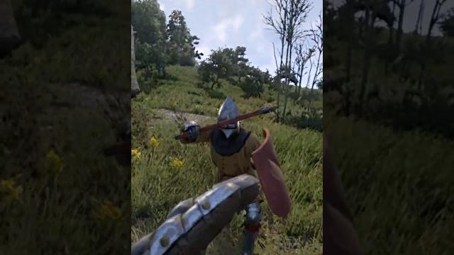 Opponents with shields are very clumsy. kcd2 Opponents with shields are very clumsy. kcd2