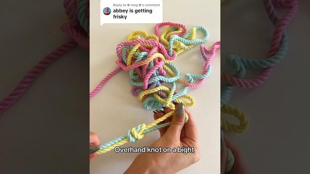 Totally! #shibariknot #overhandbight #knottypes #shibari #rope #ropetutorial #howto #shibariart Totally! #shibariknot #overhandbight #knottypes #shibari #rope #ropetutorial #howto #shibariart