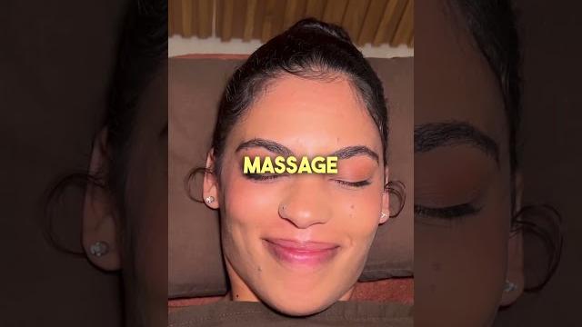 I tried a japanese shiatsu massage! #shorts I tried a japanese shiatsu massage! #shorts