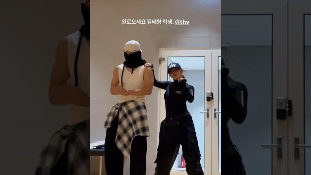Taehyung with leejung lee instagram “come here student kim taehyung” #v #taehyung #bts Taehyung with leejung lee instagram “come here student kim taehyung” #v #taehyung #bts