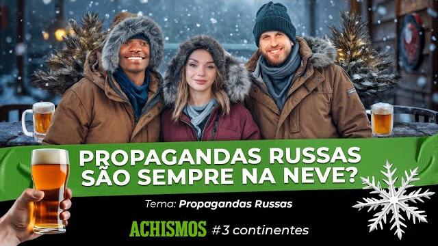 Como é a tv russa? | #3continentes #68 Como é a tv russa? | #3continentes #68