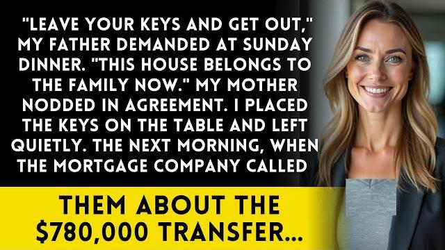 My parents said "leave your house keys, you're not welcome"—then the mortgage company called My parents said "leave your house keys, you're not welcome"—then the mortgage company called