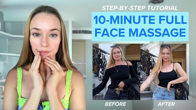 10 minute full face massage: step-by-step tutorial #beautyhacks 10 minute full face massage: step-by-step tutorial #beautyhacks