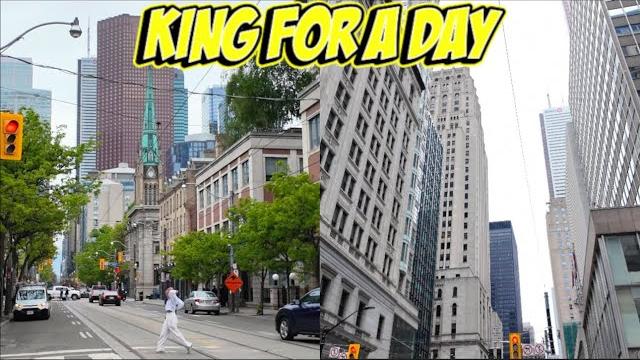 Long live king: walking east from yonge st through old town toronto & up parliament to buy groceries Long live king: walking east from yonge st through old town toronto & up parliament to buy groceries