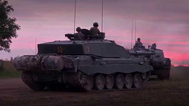 Challenger 2 main battle tank raw engine sounds Challenger 2 main battle tank raw engine sounds