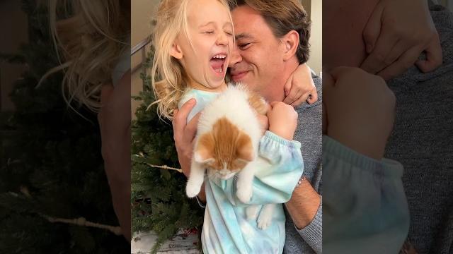 Dad made the girls cry! Dad made the girls cry!