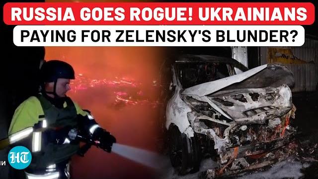 Russia's revenge missiles rain hell from sky, shahed drones smash apartments, torch cars in kharkiv Russia's revenge missiles rain hell from sky, shahed drones smash apartments, torch cars in kharkiv