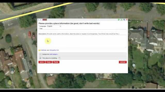 How to add a place tag in wikimapia How to add a place tag in wikimapia