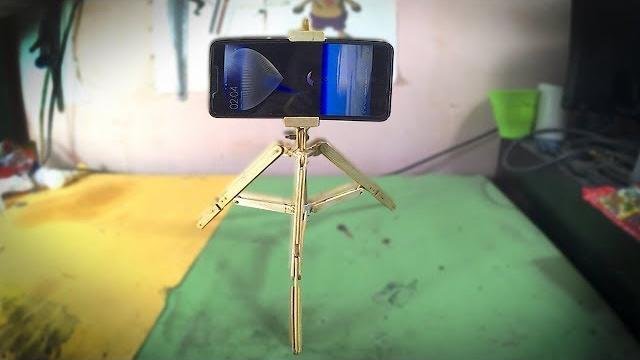 Diy - mini tripod from stick es cream Diy - mini tripod from stick es cream