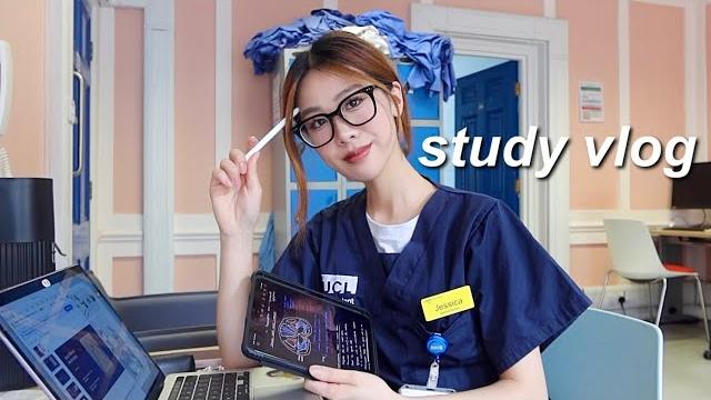 A realistic medical student study vlog A realistic medical student study vlog