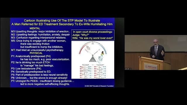 Sexual tipping point (stp) grand rounds: erectile dysfunction secondary to ex-wife humiliation. Sexual tipping point (stp) grand rounds: erectile dysfunction secondary to ex-wife humiliation.