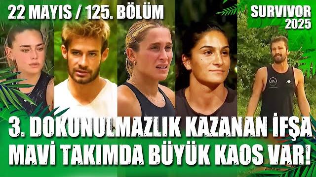 Survivor 3. dokunulmazlik kazanan i̇fşa kirmizi şov mavi̇ kaos 22.05.2025 125. bölüm tv8 full i̇zle all Survivor 3. dokunulmazlik kazanan i̇fşa kirmizi şov mavi̇ kaos 22.05.2025 125. bölüm tv8 full i̇zle all