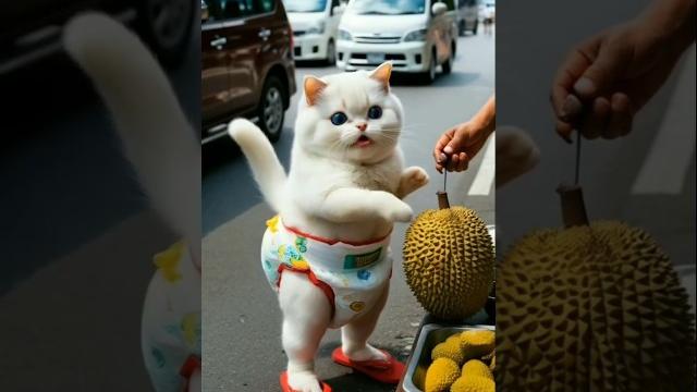 Kucing mau durian // kaburrr kaburrr kaburrr #cutecats #miaw #catlover #kitten #meong #cat #kucing Kucing mau durian // kaburrr kaburrr kaburrr #cutecats #miaw #catlover #kitten #meong #cat #kucing
