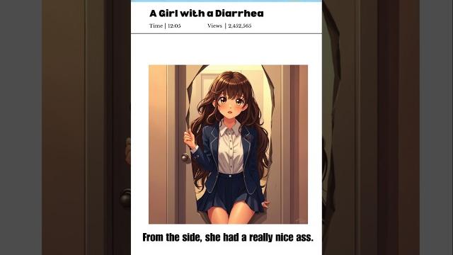 Short story - a girl with a diarrhea Short story - a girl with a diarrhea