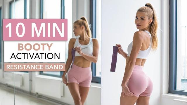 10 min booty activation - to grow your glutes / optional: resistance band i pamela reif 10 min booty activation - to grow your glutes / optional: resistance band i pamela reif