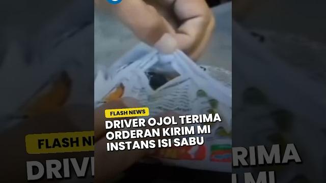 Viral video driver ojol jakbar terima order kirim mi instan ternyata isi sabu, polisi turun tangan Viral video driver ojol jakbar terima order kirim mi instan ternyata isi sabu, polisi turun tangan