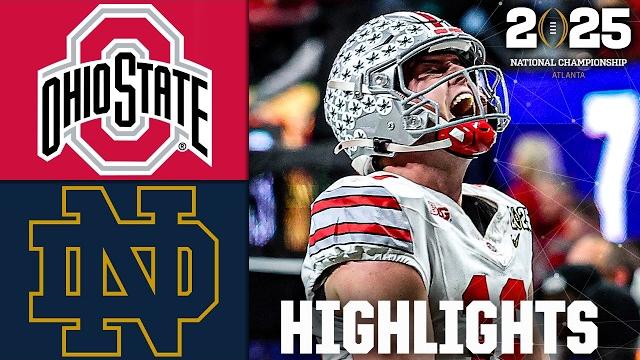 Cfp national championship: ohio state buckeyes vs. notre dame fighting irish | full game highlights Cfp national championship: ohio state buckeyes vs. notre dame fighting irish | full game highlights