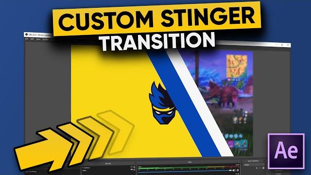 How to make a custom stinger transition for your twitch stream! How to make a custom stinger transition for your twitch stream!