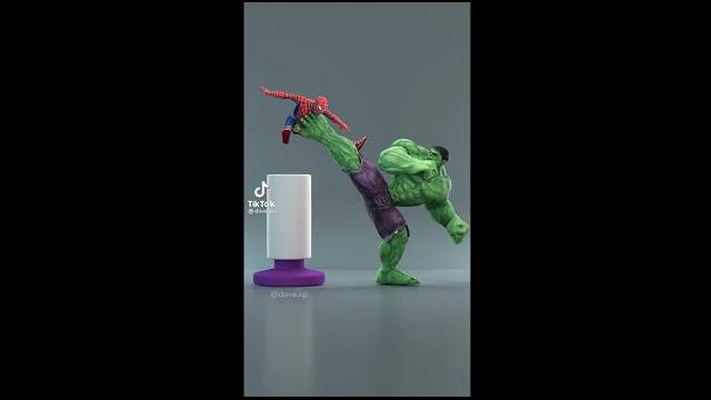Hulk vs. spider-man Hulk vs. spider-man