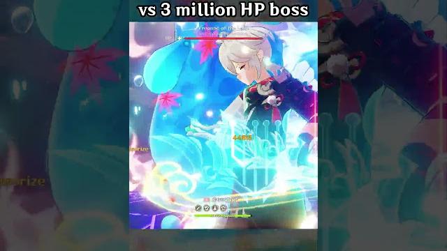 Kazuha main dps vs 3 million hp boss Kazuha main dps vs 3 million hp boss