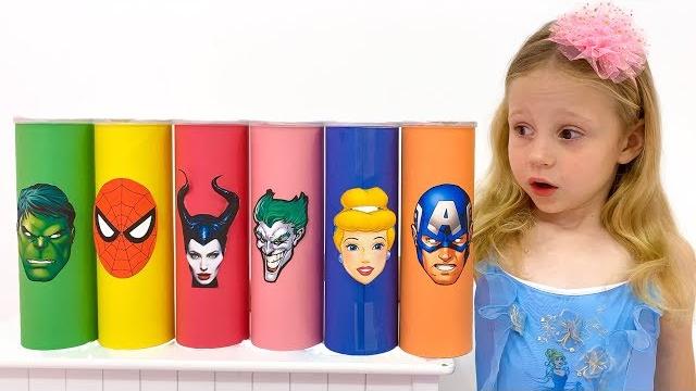Nastya and the magical food of superheroes Nastya and the magical food of superheroes