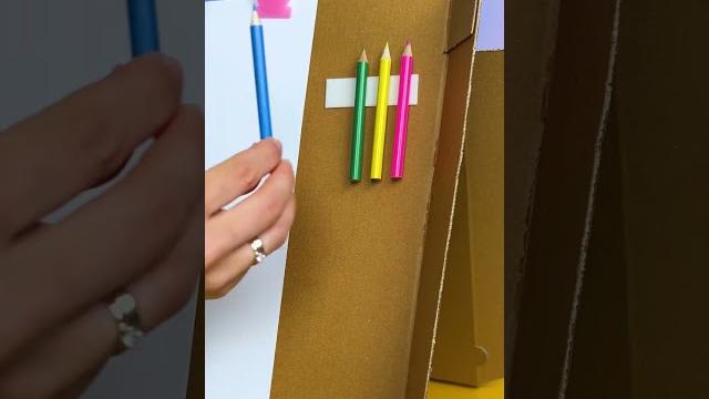 Creative easel for kids! diy!️ Creative easel for kids! diy!️
