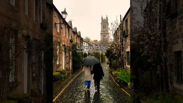 Circus lane in stockbridge edinburgh ️ is this the prettiest street in scotland?.#youtubeshorts Circus lane in stockbridge edinburgh ️ is this the prettiest street in scotland?.#youtubeshorts