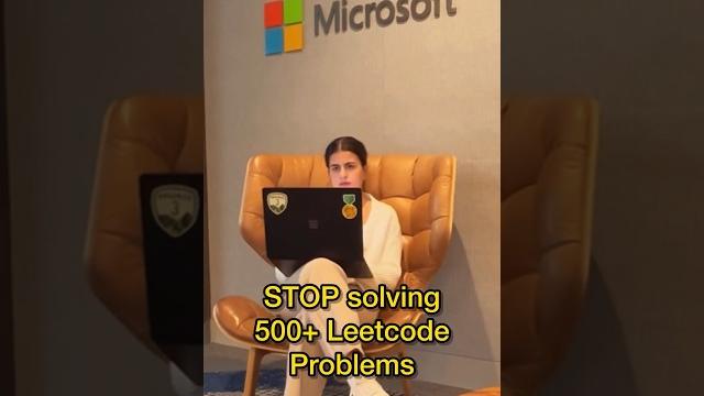 Stop solving 500+ leetcode problems Stop solving 500+ leetcode problems
