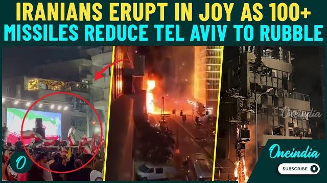 Video: iranians massive celebration moments after op true promise; despite top irgc generals killed Video: iranians massive celebration moments after op true promise; despite top irgc generals killed