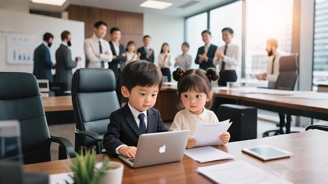 Two genius babies help the ceo take back the company, and the child is the ceo's biological son Two genius babies help the ceo take back the company, and the child is the ceo's biological son