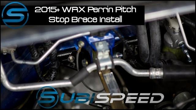 Subispeed - 2015 wrx perrin pitch stop brace install Subispeed - 2015 wrx perrin pitch stop brace install