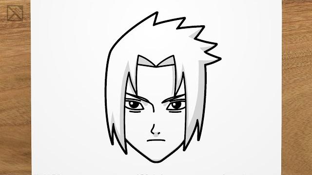 How to draw sasuke (naruto shippuden) step by step, easy How to draw sasuke (naruto shippuden) step by step, easy