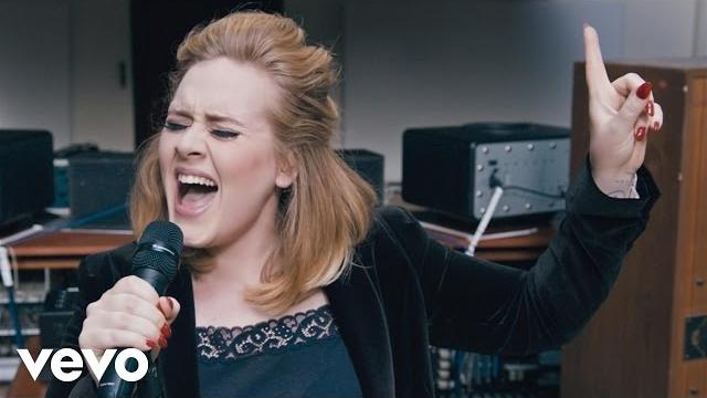 Adele - when we were young (live at the church studios) Adele - when we were young (live at the church studios)
