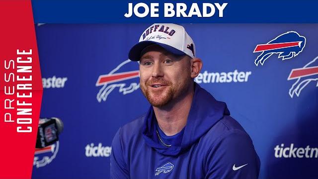 Bills oc joe brady talks working with josh allen, growing the offense and more! | buffalo bills Bills oc joe brady talks working with josh allen, growing the offense and more! | buffalo bills