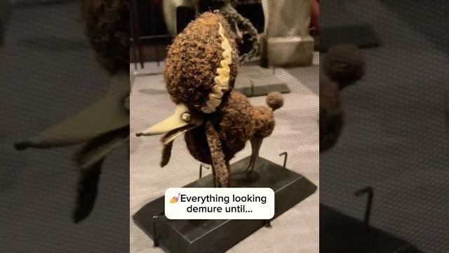 What did i just witness at the world of tim burton exhibit?! #crazyfinds #timburton #artexhibiton What did i just witness at the world of tim burton exhibit?! #crazyfinds #timburton #artexhibiton