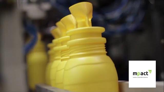 The blow moulding process The blow moulding process