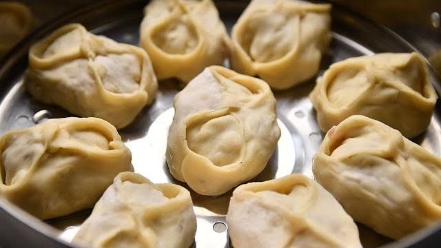 Сочные манты со свининой. простой рецепт Сочные манты со свининой. простой рецепт