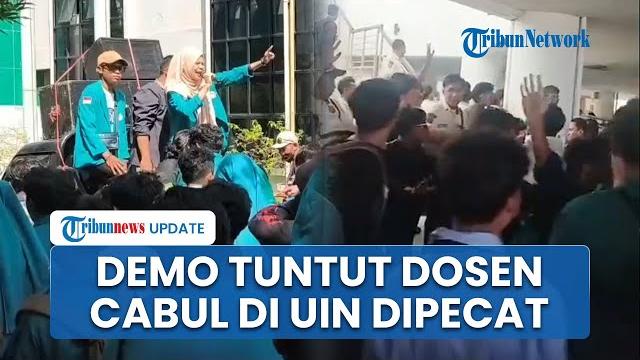 Ratusan mahasiswa uin mataram demo, tuntut dosen yang cabuli mahasiswi dipecat dan dipenjara Ratusan mahasiswa uin mataram demo, tuntut dosen yang cabuli mahasiswi dipecat dan dipenjara