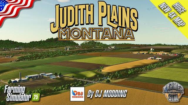 ⭐early access preview!⭐- amazing 4x map judith plains, montana by dj modding - farming simulator 25 ⭐early access preview!⭐- amazing 4x map judith plains, montana by dj modding - farming simulator 25