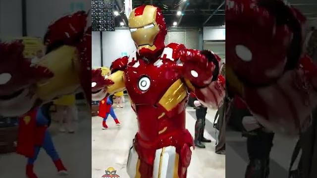 Iron man cosplay #shorts #marvel #ironman Iron man cosplay #shorts #marvel #ironman