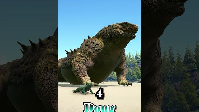 Top 4 biggest kaiju in ark #ark #godzilla Top 4 biggest kaiju in ark #ark #godzilla