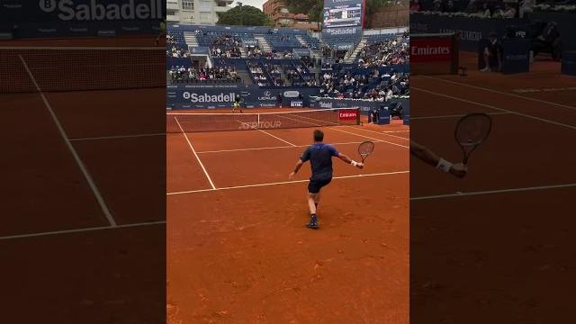 Wawrinka backhands on clay! too bad he lost Wawrinka backhands on clay! too bad he lost