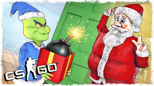 Санта vs гринч маньяк в cs:go!!! Санта vs гринч маньяк в cs:go!!!