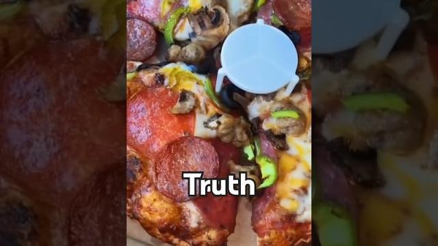 Why tiny table in the pizza Why tiny table in the pizza