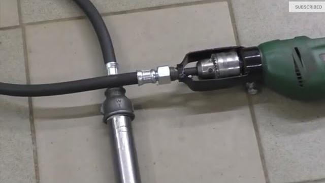 How to make concrete vibrator at home How to make concrete vibrator at home